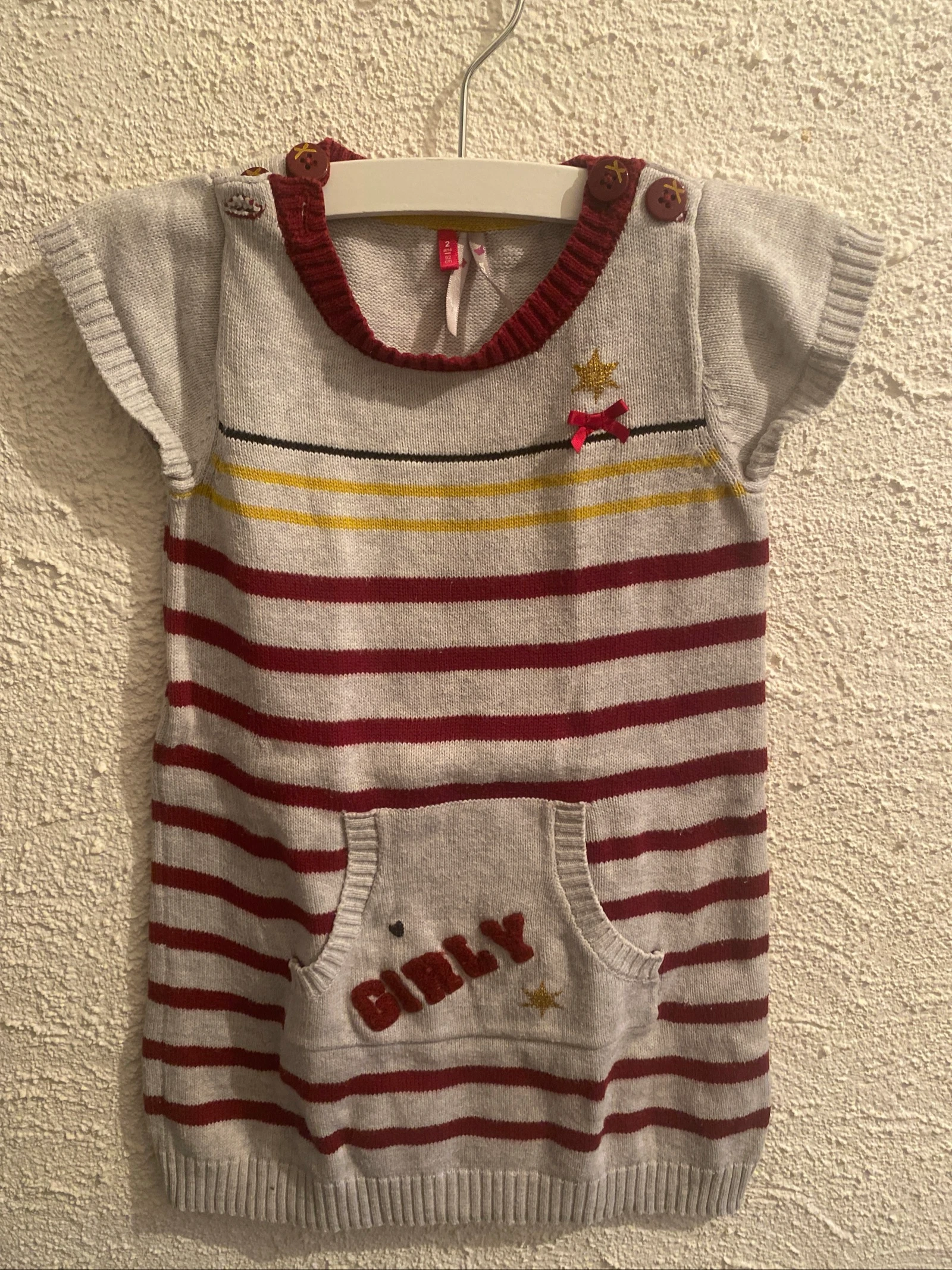 Robe bébé manche courte (2 ans)